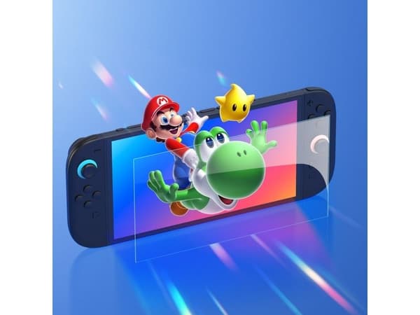 Dux Ducis HD härdat glas för Nintendo Switch 2 med monteringsram