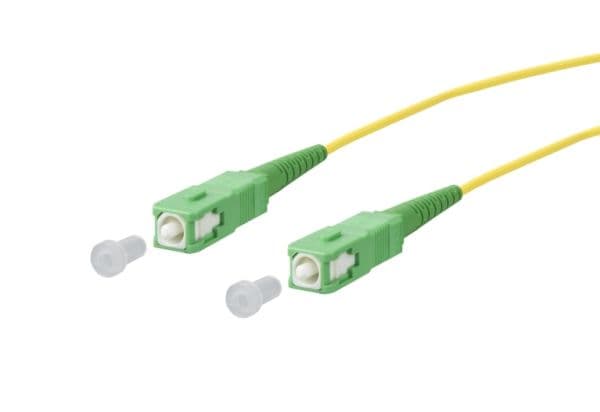 METZ CONNECT OpDAT patchkabel, SC-S APC/SC-S APC OS2, 5 m
