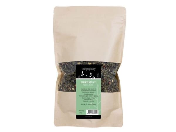 Te, BKI, Grøn Sencha Morgenduft pose med 250gr