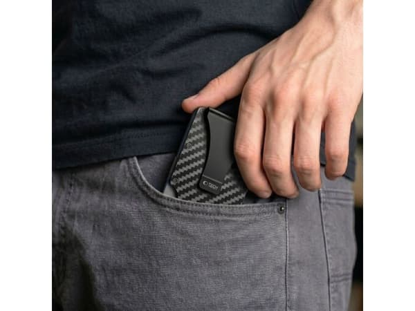 Tech-Protect TECH-PROTECT THORN RFID CARD WALLET CARBON BLACK