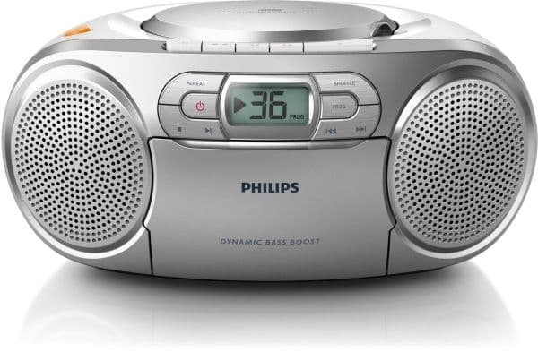 Philips AZ127 - Boombox - 2 Watt - silver