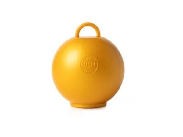 Guld kugle ballonvægt