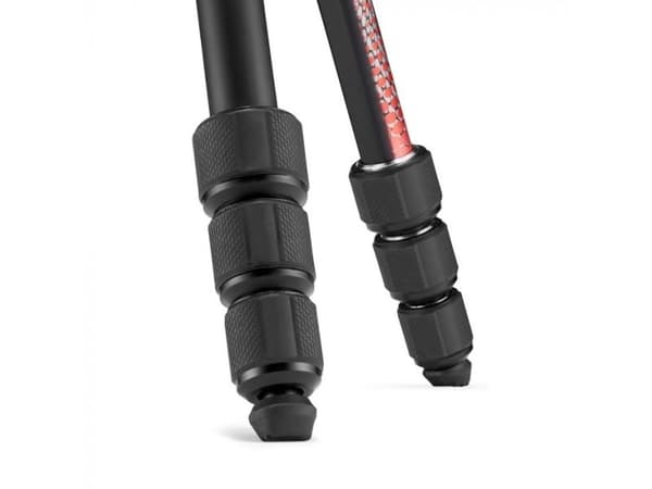 Manfrotto Element MII, 3 ben, Sort, Rød, 160 cm, 1,55 kg