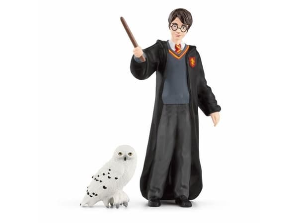 Schleich figur Harry Potter i Hedwiga 42633