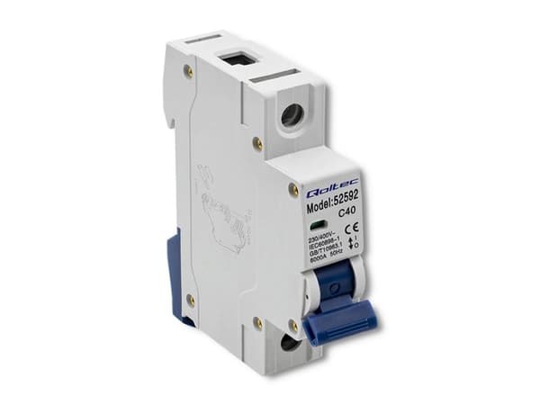 Qoltec C40, Miniatyr-automatsikring, IP20
