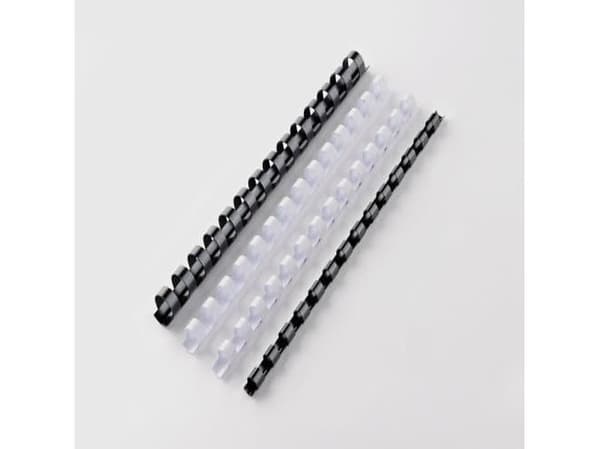 CombBind-bindningsrygg Combs GBC 8mm A5 14R svart - (100 st.)