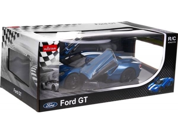 Rastar R/C-bil Ford GT (1:14) blå