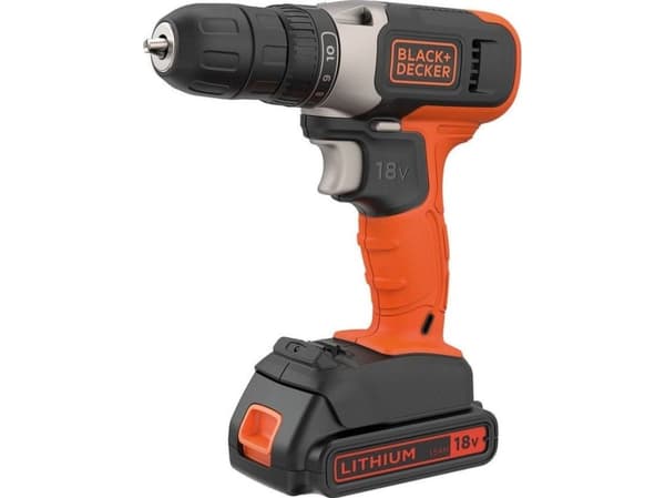 Drill/driver med 18V Lithium-ion 1,5AH