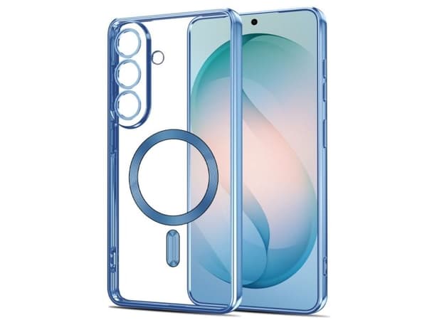 Tech-Protect MagFlex MagSafe-etui til Samsung Galaxy S26 - transparent blå