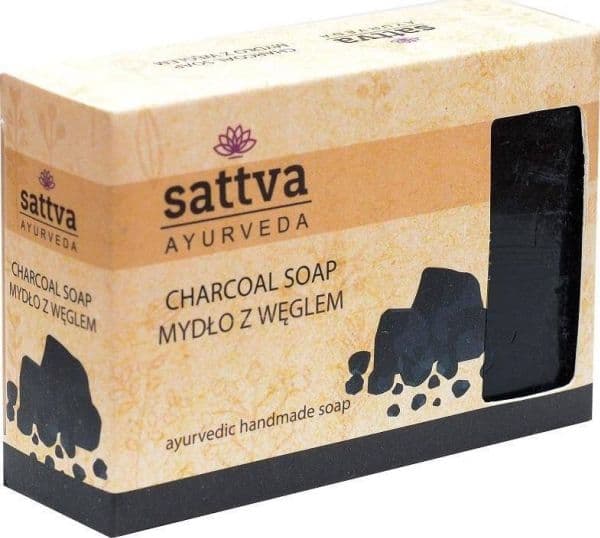 Sattva SATTVA_Kroppssåpe indisk trekull 125g