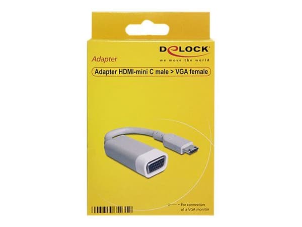 Delock - Videotransformator - HDMI - VGA - detailsalg