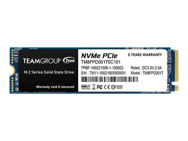 Team Group MP33 PRO, 1 TB, M.2, 2100 MB/s