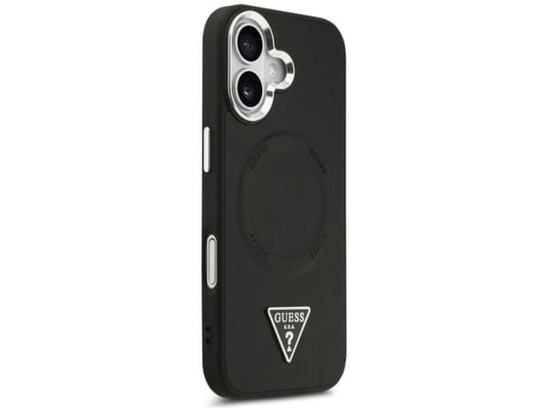Guess Triangle Logo MagSafe case for iPhone 17 - black