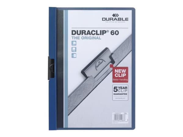 Durable D220007, Blå, PVC, A4, 219 mm, 310 mm