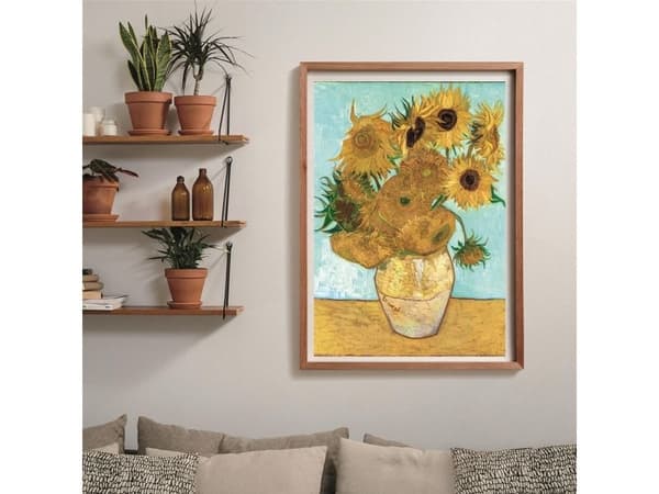 Pussel Museum Sunflowers - Compact Box, 1000 bitar