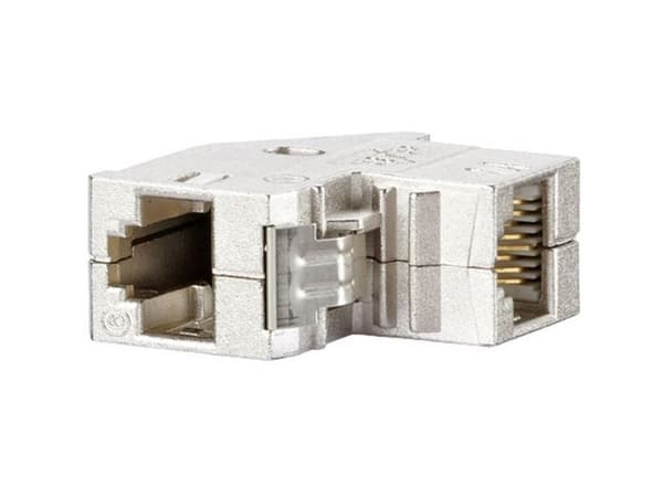 BTR IT CONNECT E-DAT modul coupler 8(8) 90° Cat.6 - Kontakt - CAT 6