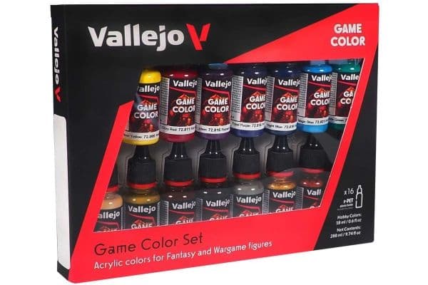 Vallejo 72.298, Multi, Acryl maling, Væske, 17 ml, 16 stykker |