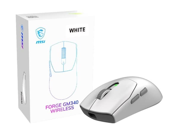 Mysz MSI FORGE GM340 W white