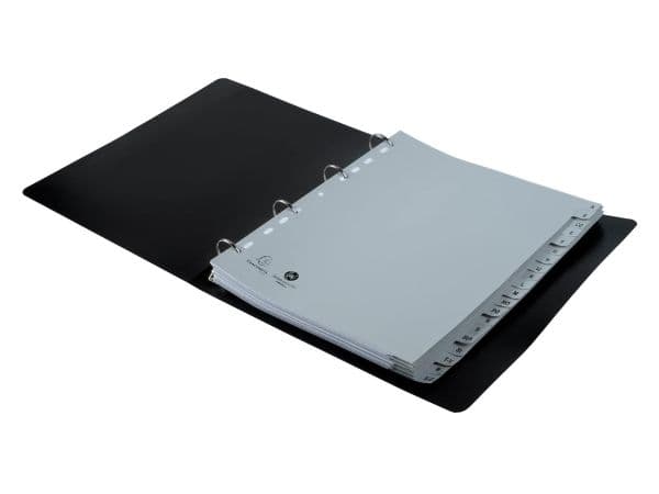 Exacompta 1920B, Grå, Polypropylen (PP), A4, 245 mm, 297 mm, 170 g