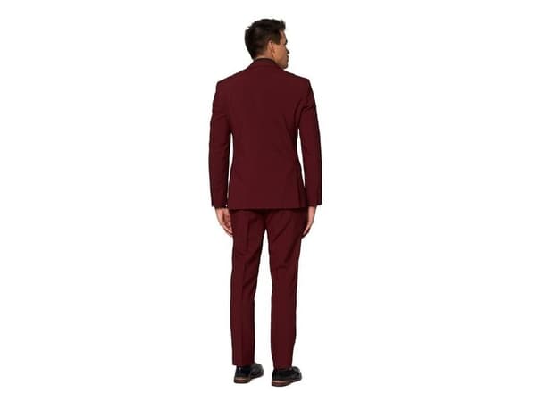 Vinrött kostym OppoSuits