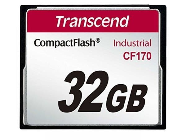 Transcend CF170 Industrial - Flash-minneskort - 32 GB - 170x - CompactFlash