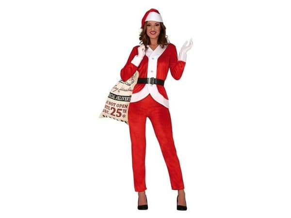 Mrs Santa kostume