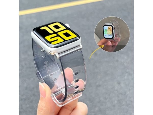 Utbytesrem till Strap Light för Watch 6 / 5 / 4 / 3 / 2 / SE (40 mm / 38 mm), blå