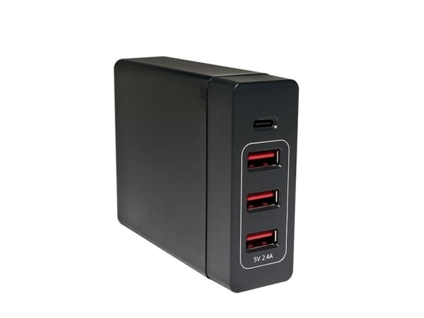 LogiLink PA0122, Sisätila, USB, 5 V, Musta