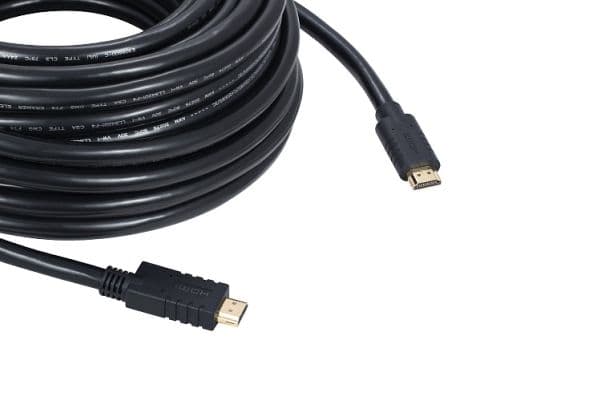 Kramer Electronics CA-HM-25, 7,6 m, HDMI Type A (Standard), HDMI Type A (Standard), 18 Gbit/s, Audio Return Channel (ARC), Sort
