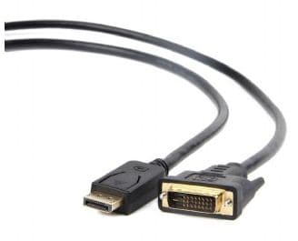 Gembird CC-DPM-DVIM-3M - DisplayPort-kabel - DisplayPort (hann) til DVI-D (hann) - 3 m