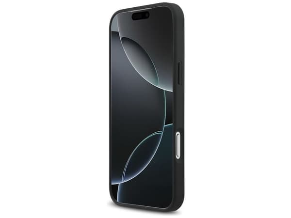 Mercedes Leather The Move MagSafe Case for iPhone 17 Pro Max - Black