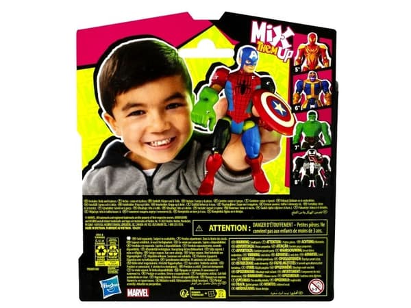 Avengers MixMashers Basic Fig 12cm - Capt. America