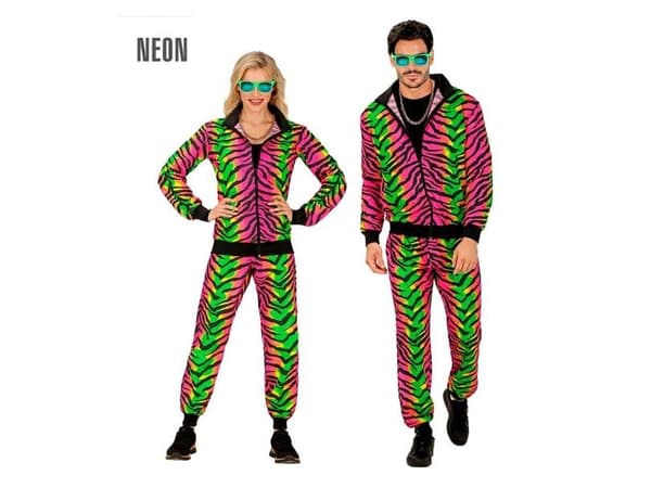 Neon Animalier joggingdragt