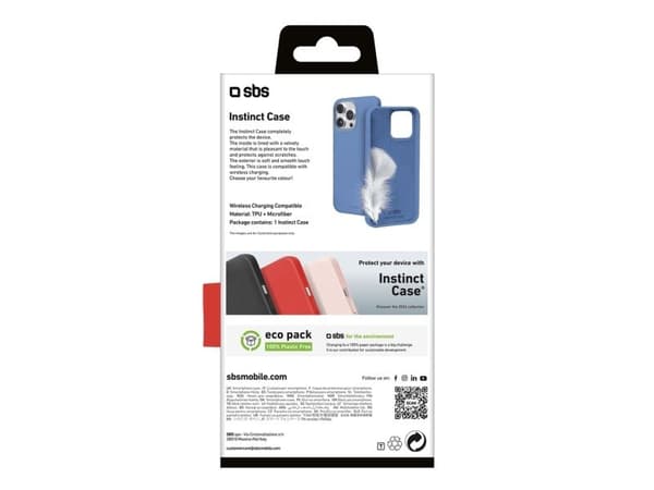 SBS TEINSTIP1667PB, Etui, Apple, iPhone 16 Pro Max, 17,5 cm (6.9"), Blå