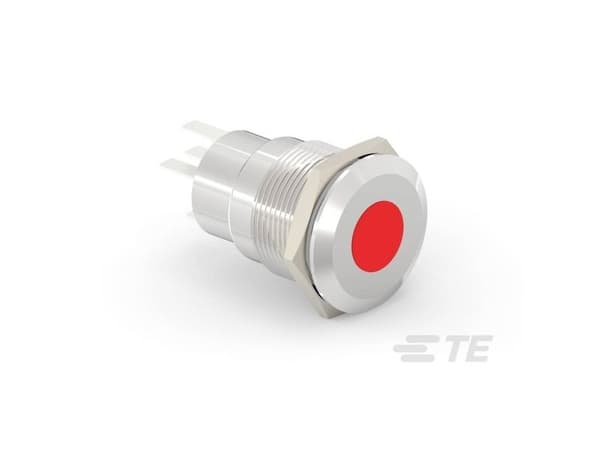 TE Connectivity 2-2213765-5 belyst tryckknapp 1 st