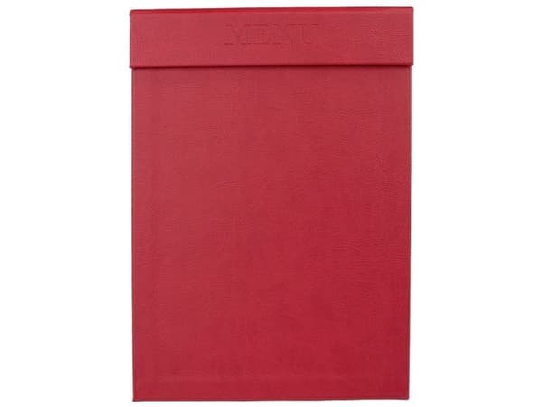 MENU-clipboard Classic A4 med magnetklämma, röd