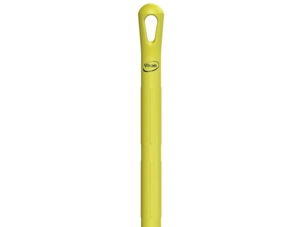 Stil med gänga Vikan 170 cm Ø3,2 cm gul glas/PP