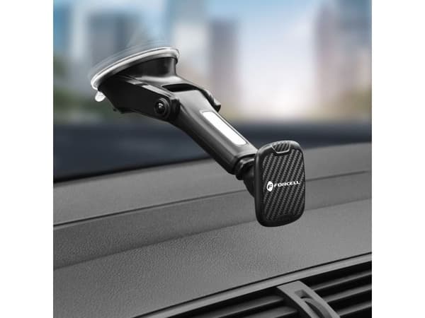 FORCELL CARBON H-CT327 bilholder magnetisk til frontrute