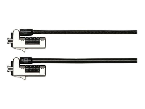 Kensington Slim Ultra - Lås för säkerhetskabel - kombination, för standardplats - 1.83 m