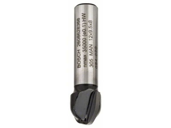 Bosch fräsningshål HM 8MM Ø12MM L:9,5MM