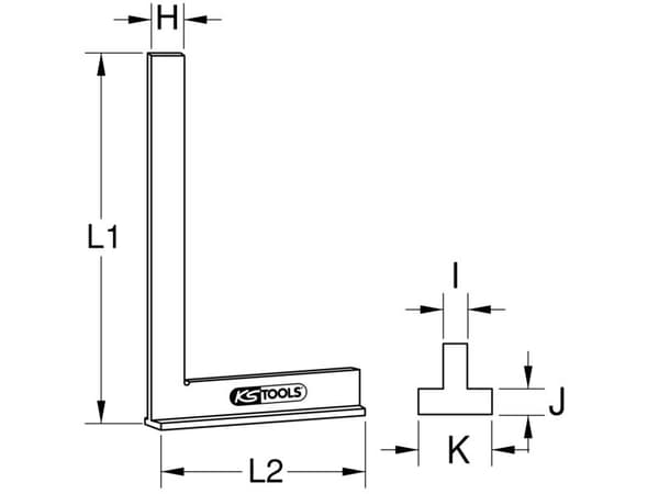 KS Tools 300.0285 3000285 Iskukulma