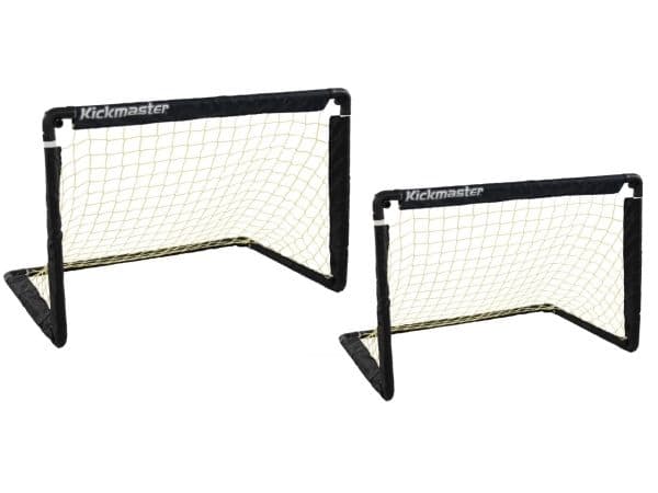 Kickmaster 1-manna vikbart fotbollmål-set