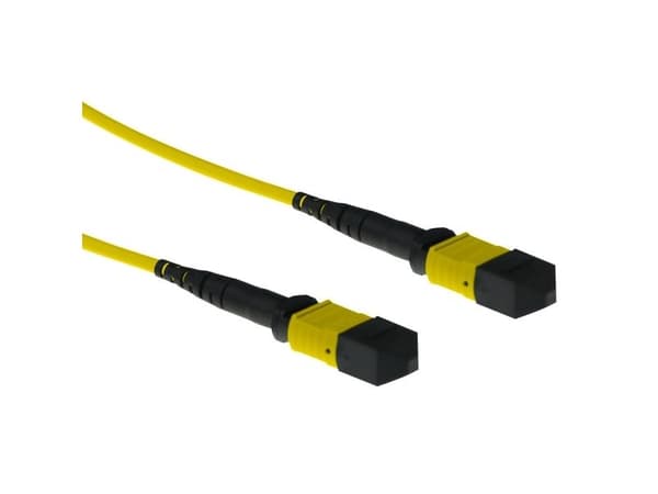 ACT fiberpatchkabel 15 m singlemode 9/125 OS2, MTP hunn
