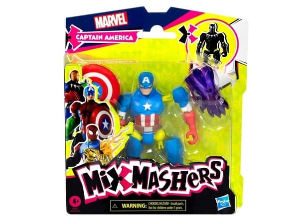 Avengers MixMashers Basic Fig 12cm - Capt. America