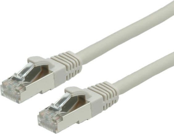 VALUE S/FTP Patch Cord Cat.6, halogen-free, grey, 3 m, Grå