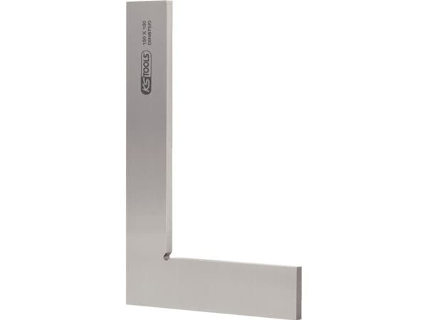 KS Tools 300.0295, Snekkervinkel, Rustfritt stål, Rustfritt stål, DIN 875/0, 20 cm, 13 cm