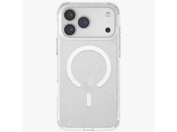 Uniq LifePro Xtreme Magclick Charging Case for iPhone 17 Pro Max - Clear-Glitter