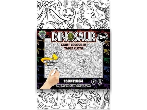 Planet målarbordslöpare dinosaurier 2 st