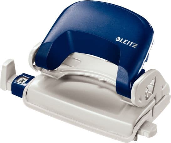 Leitz - Hullstanser - 10 ark / 1 mm - plast, metall - blå