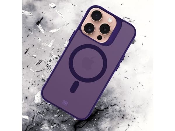 3mk Smoke MagCase for iPhone 16 Pro - lilla